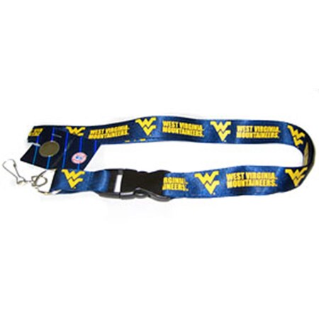 Bookazine West Virginia Mountaineers Lanyard - Breakaway with Key Ring 5717527620